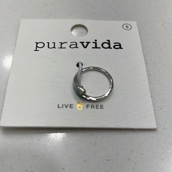 🆕 Pura Vida Wave Stacking Ring NWT - Picture 8 of 8